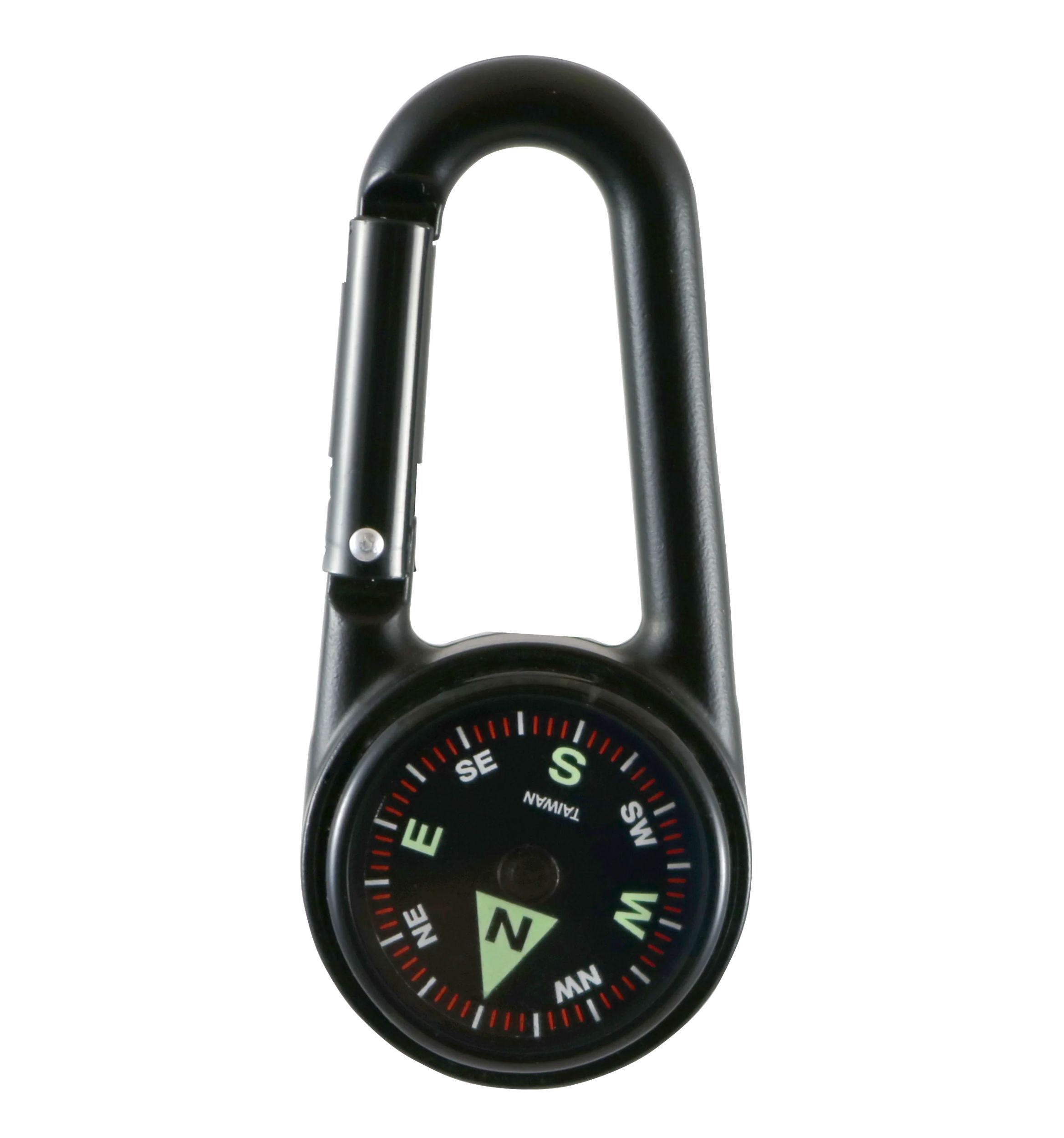 Coghlan's Compact Carabiner Compass Front_Flat