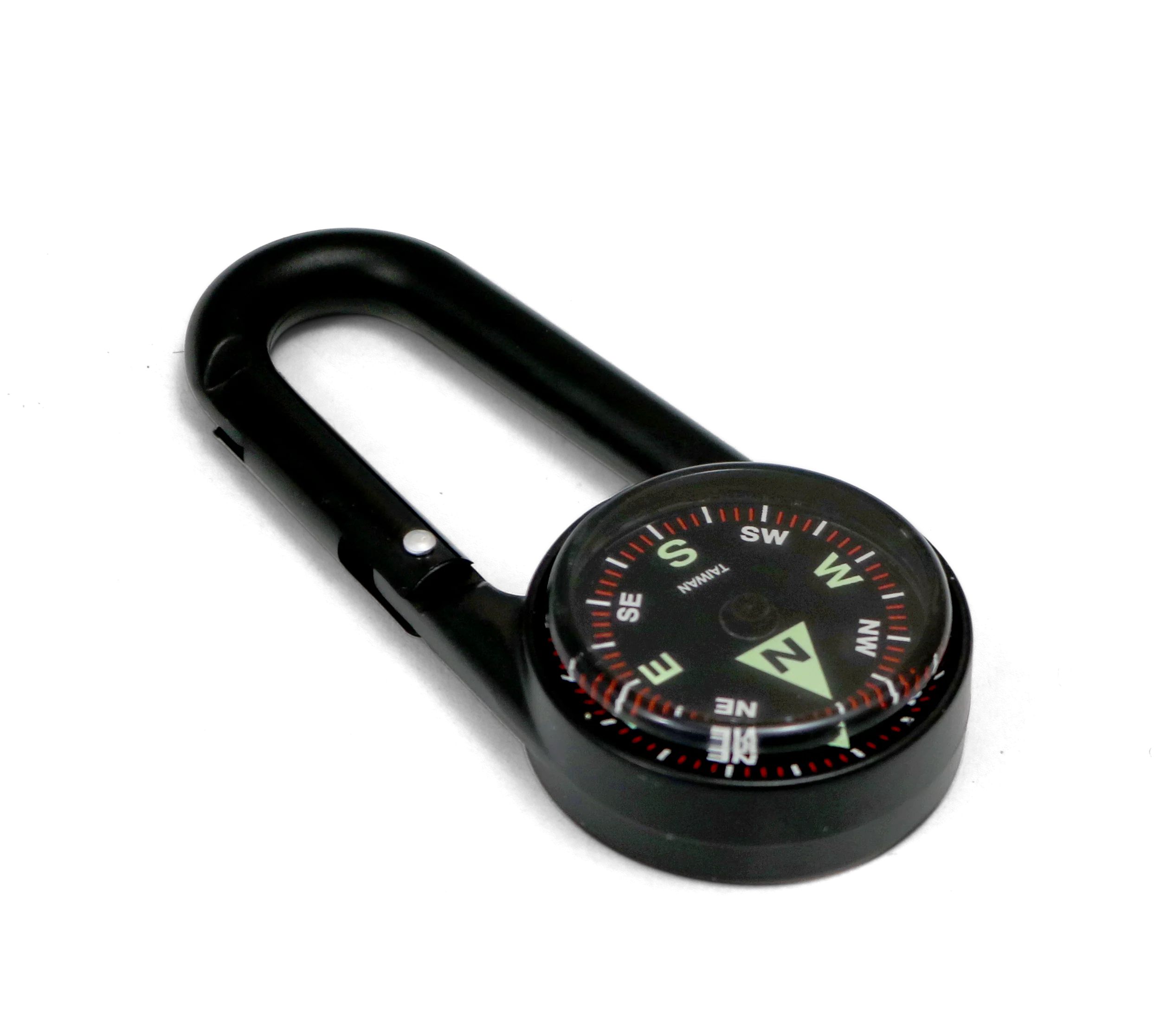 Coghlan's Compact Carabiner Compass Front_Angled_Right