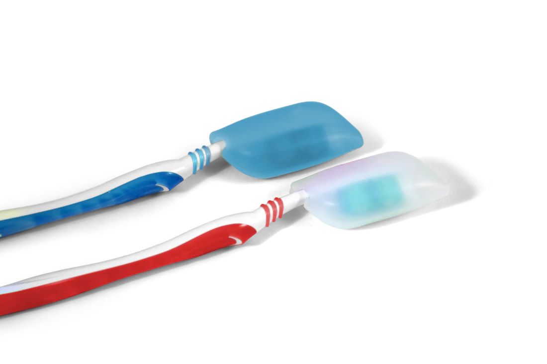 Coghlan's Silicone Toothbrush Covers – 2 pk Front_Angled_Right