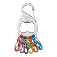 The Nite Ize Key Rack S-Biner Carabiner Clip Front_Flat