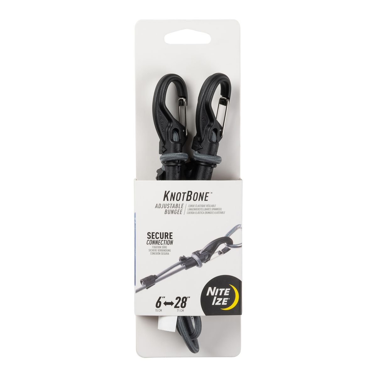 Nite Ize Knotbone Adjustable Bungee #5 Front_Flat
