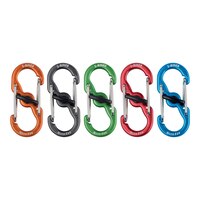 Nite Ize S-Biner MicroLock Aluminum Carabiners - 5 pk Front_Flat