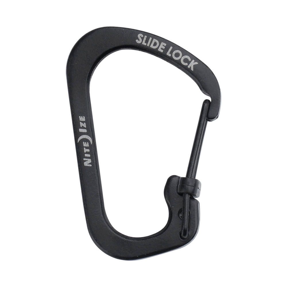 Nite Ize Slidelock Carabiner Stainless Steel Side Lock Side_Right