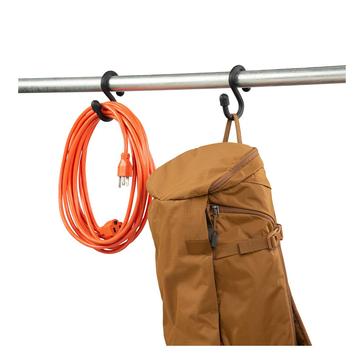 Nite Ize Gear Tie Bendable S-Hook Front_Angled_Left