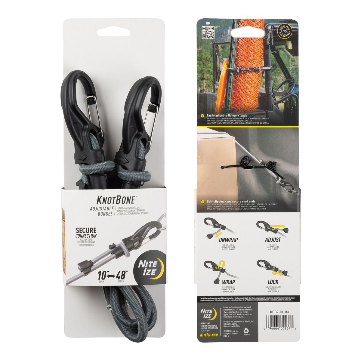 Nite Ize KnotBone Adjustable Bungee #9 Composite_or_Mixed