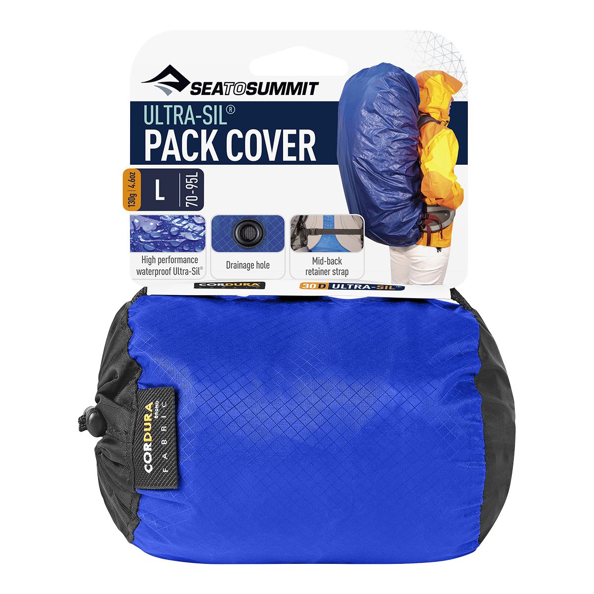 Sea to Summit Ultra-Sil 75-95L Large Pack Cover Front_Flat