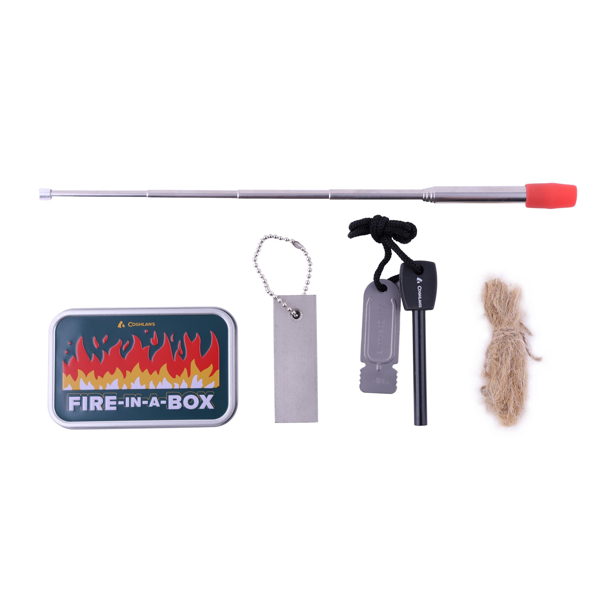 Coghlan's Fire Starter Kit Fire In A Box Composite_or_Mixed