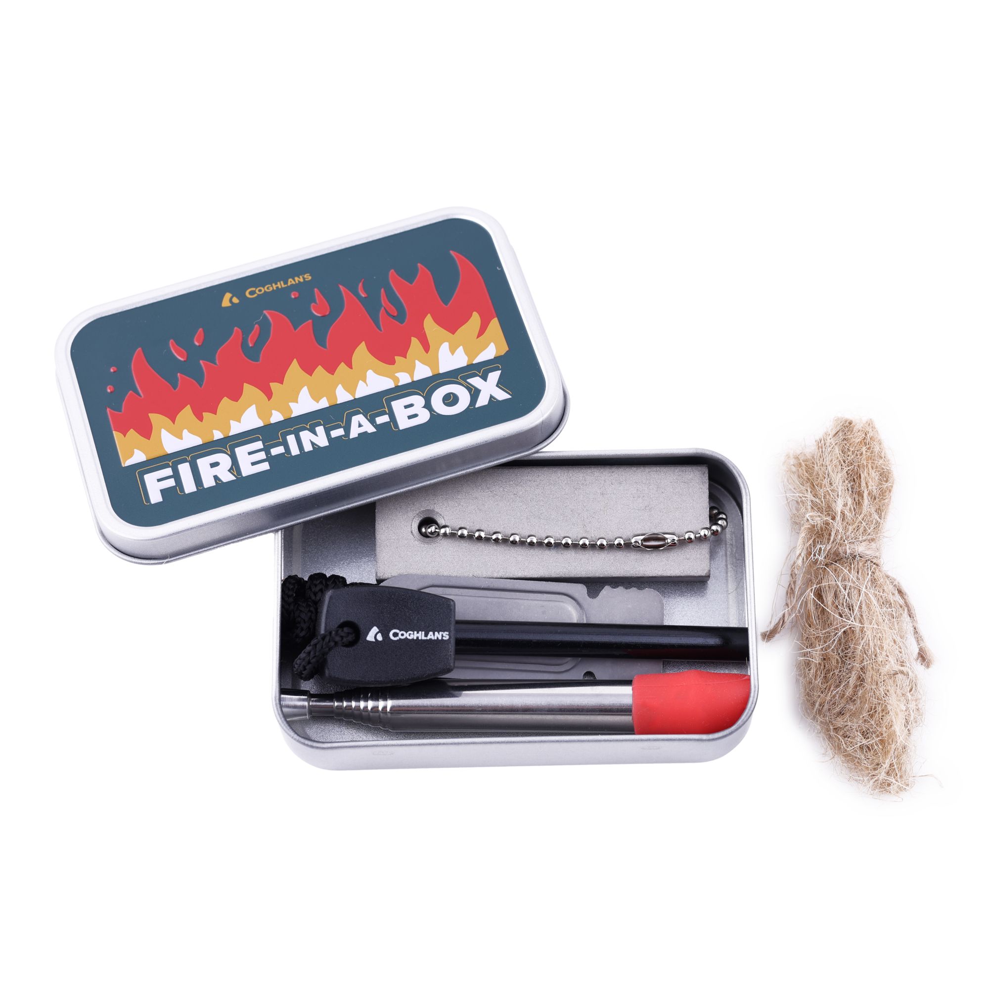 Coghlan's Fire Starter Kit Fire In A Box Composite_or_Mixed