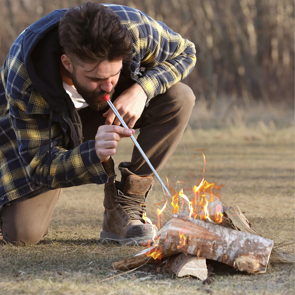 Coghlan's Fire Starter Kit Fire In A Box Front_Angled_Right