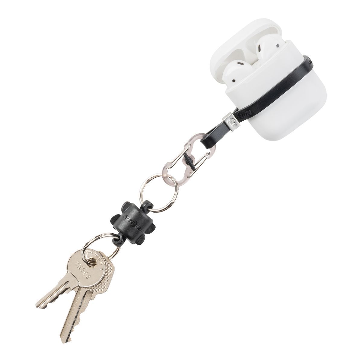 Nite Ize Keyring 360 Magnetic Connector Overhead_Flat