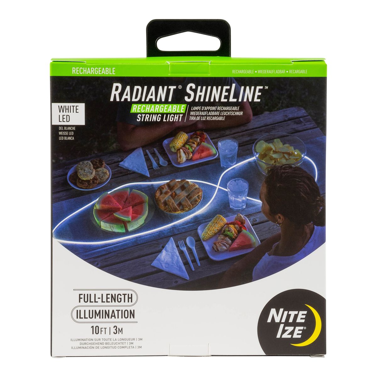 Nite Ize Radiant Rechargeable Shineline Front_Flat