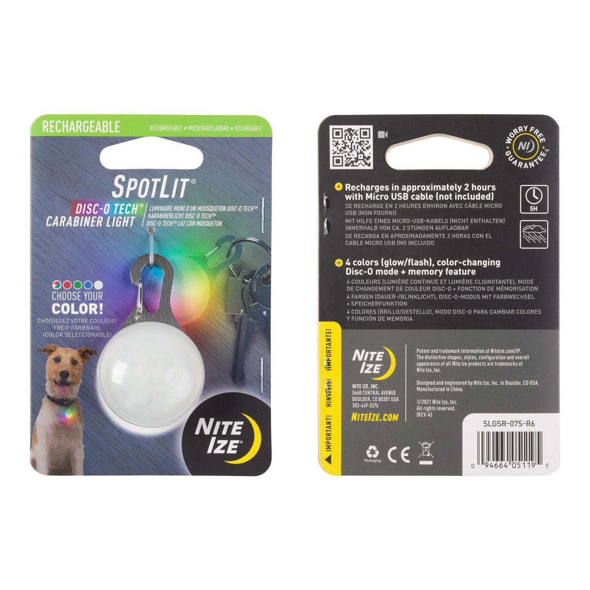 Nite Ize Spotlit Rechargeable Light Composite_or_Mixed