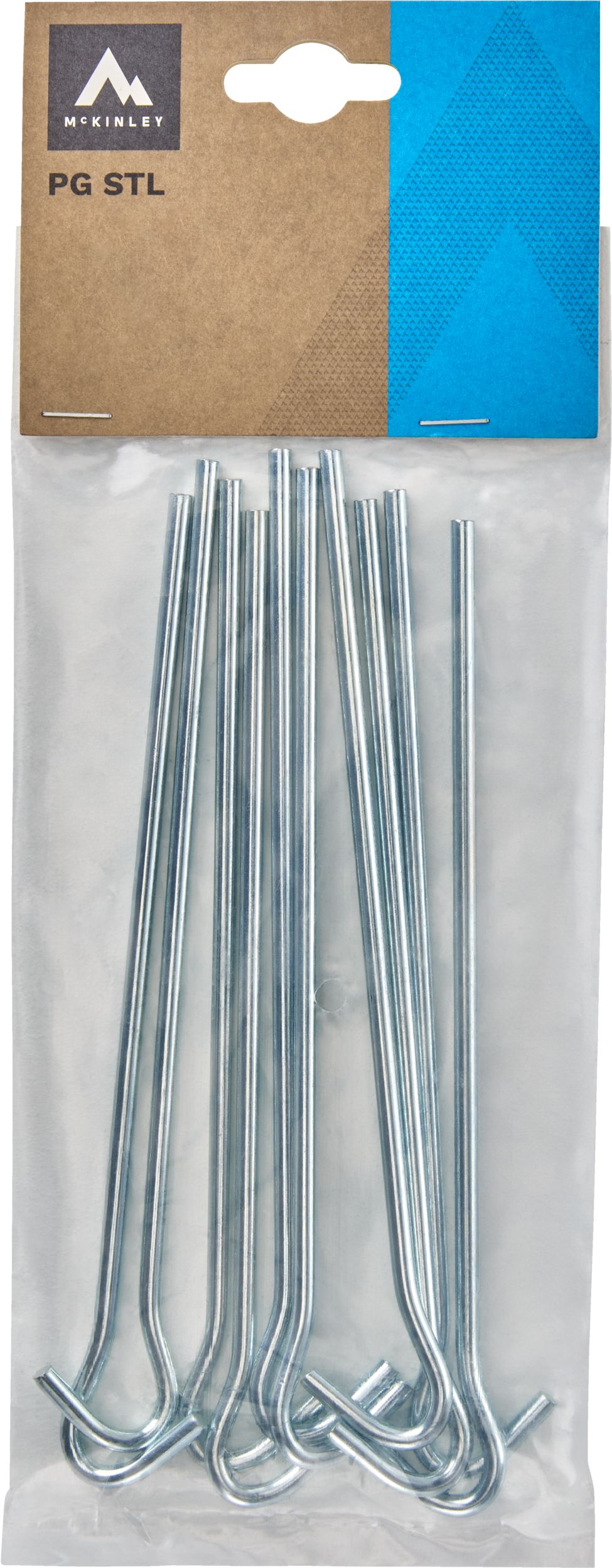 McKINLEY Steel Tent Pegs – 10 Pack