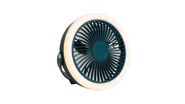 Coghlan's Camping Fan with Light Front_Angled_Right