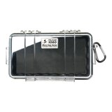 Pelican 1060 Micro Case - Black/Clear Front_Flat