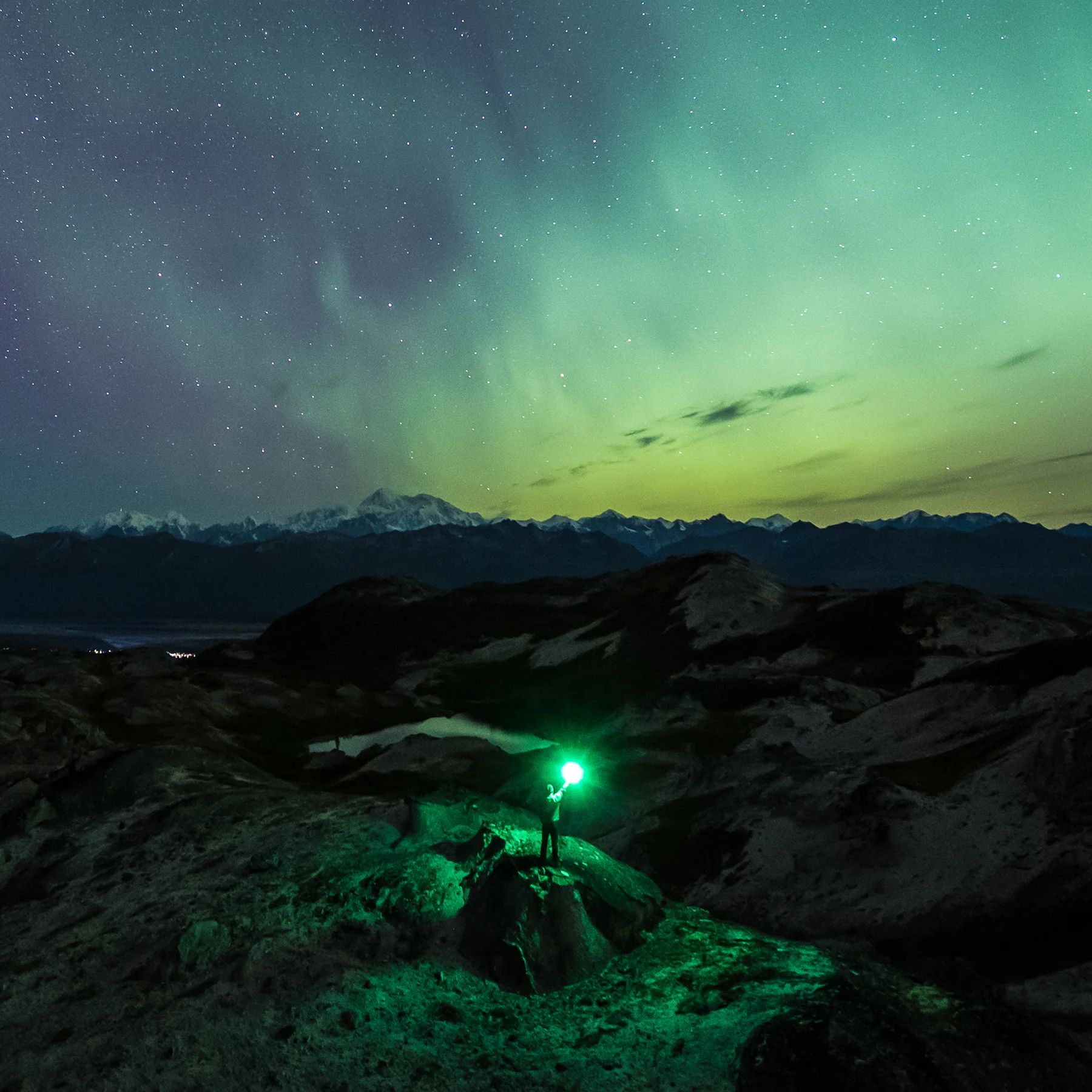 Luci Colour Inflatable Waterproof Solar Light Front_Angled_Left