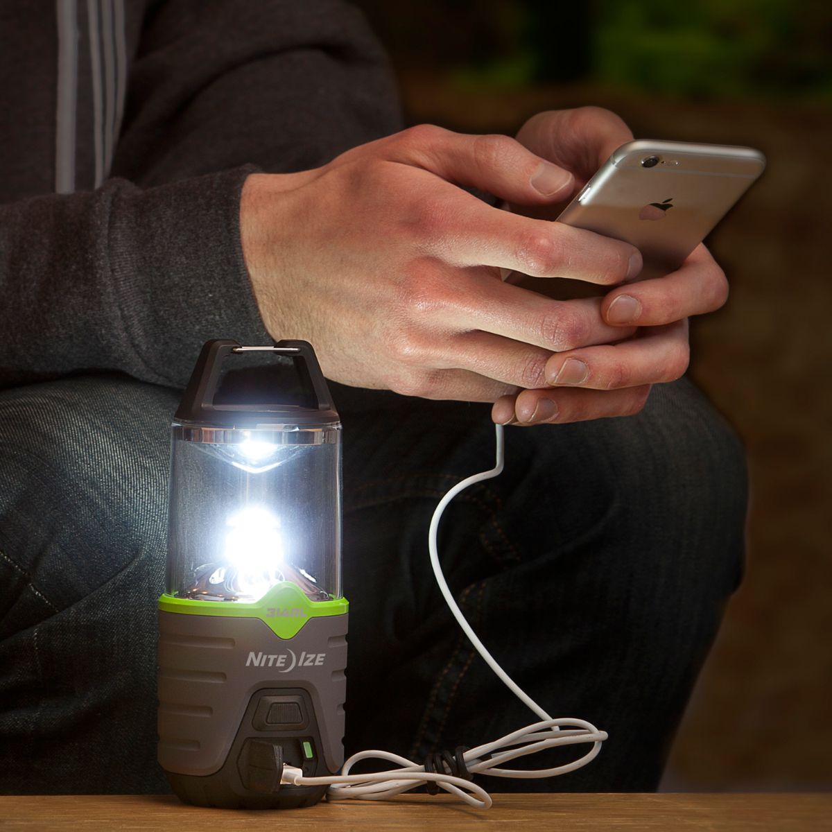 Nite Ize Radiant 314 Rechargeable Lantern Front_Angled_Right