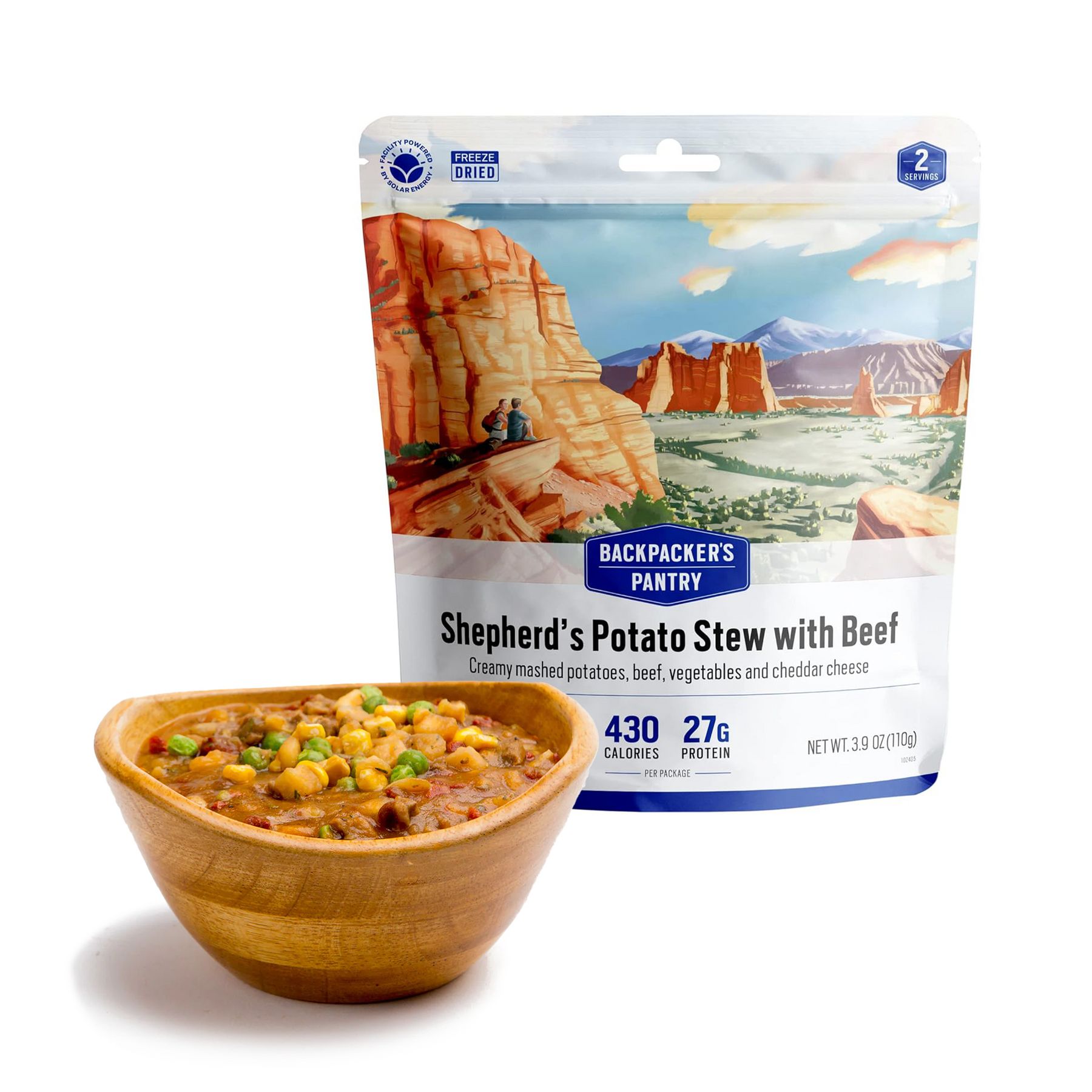 Backpacker's Pantry Shepard's Potato Stew with Beef