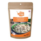 Happy Yak Braised Pork with White Wine Mushroom Sauce Dehydrated Food Package Front_Flat