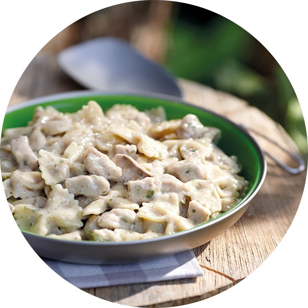 Happy Yak Braised Pork with White Wine Mushroom Sauce Dehydrated Food Package