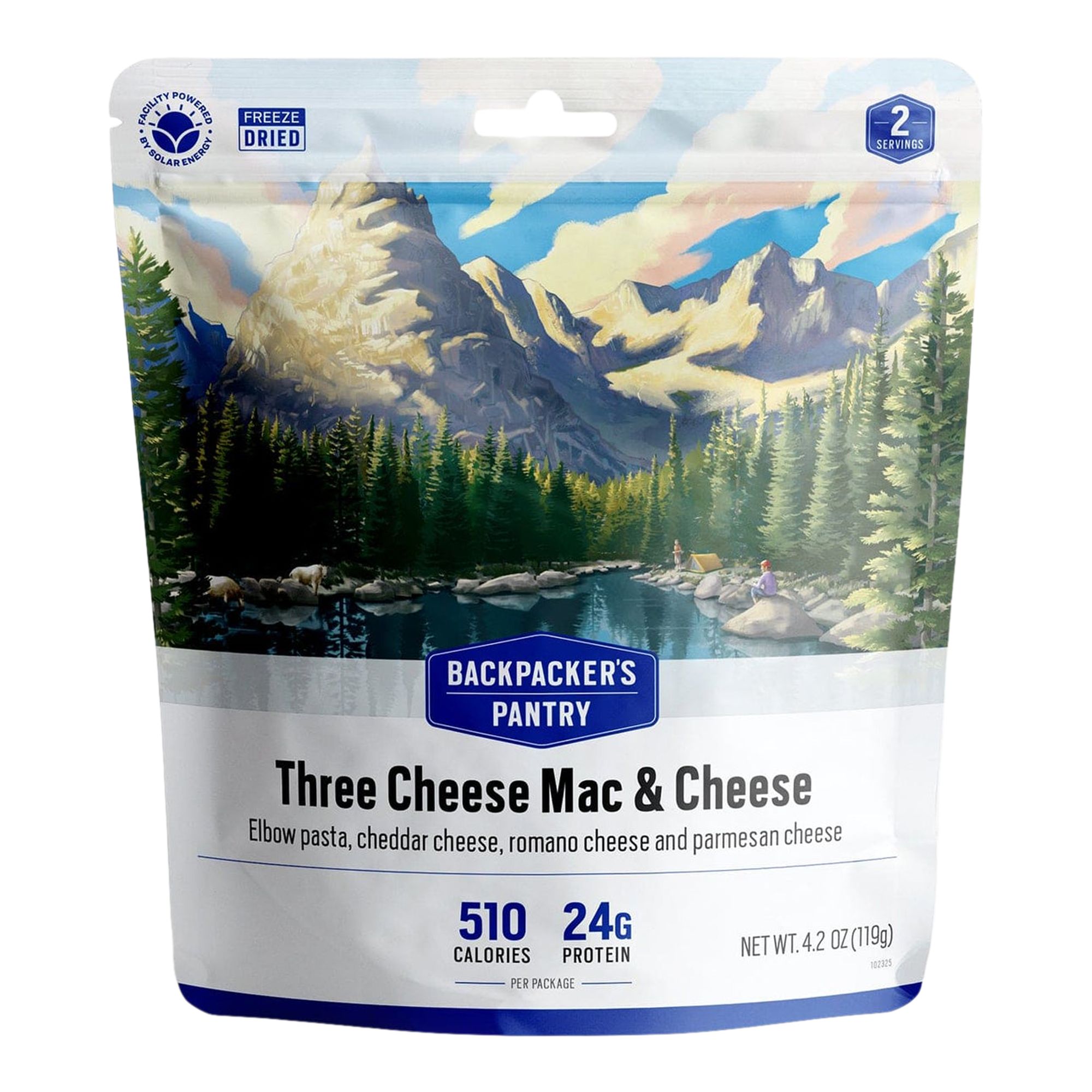 Backpacker’s Pantry Three Cheese Macaroni & Cheese