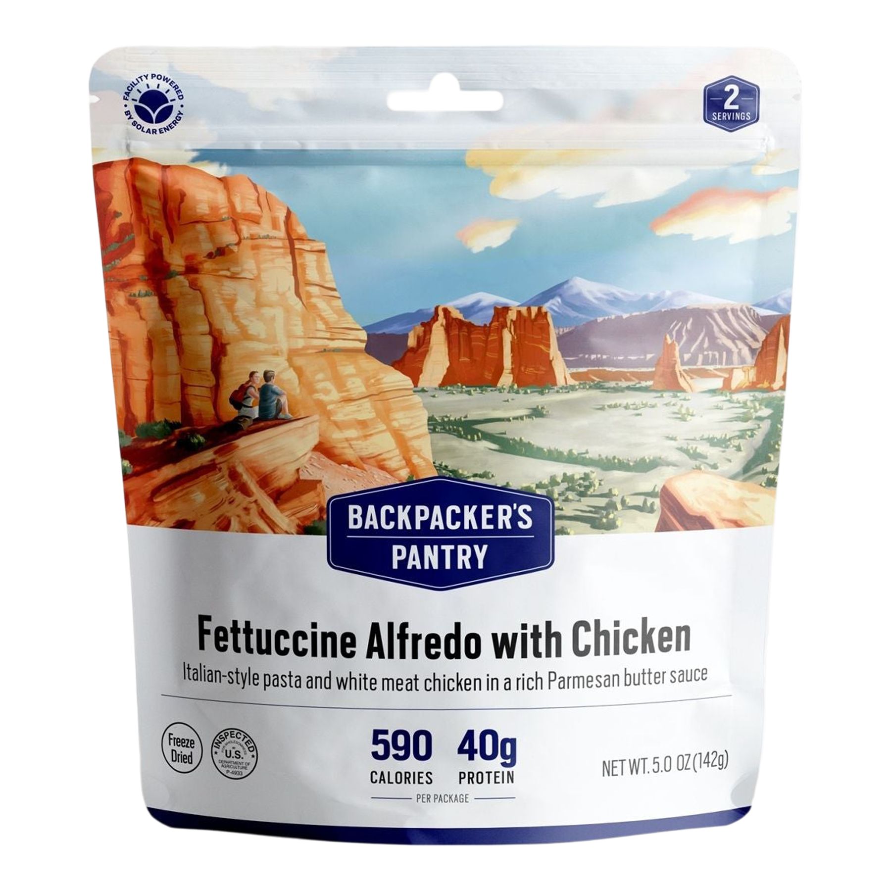 Backpacker's Pantry Fettuccini Alfredo with Chicken