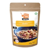 Happy Yak Raspberry and Vanilla Granola Snacks Front_Flat