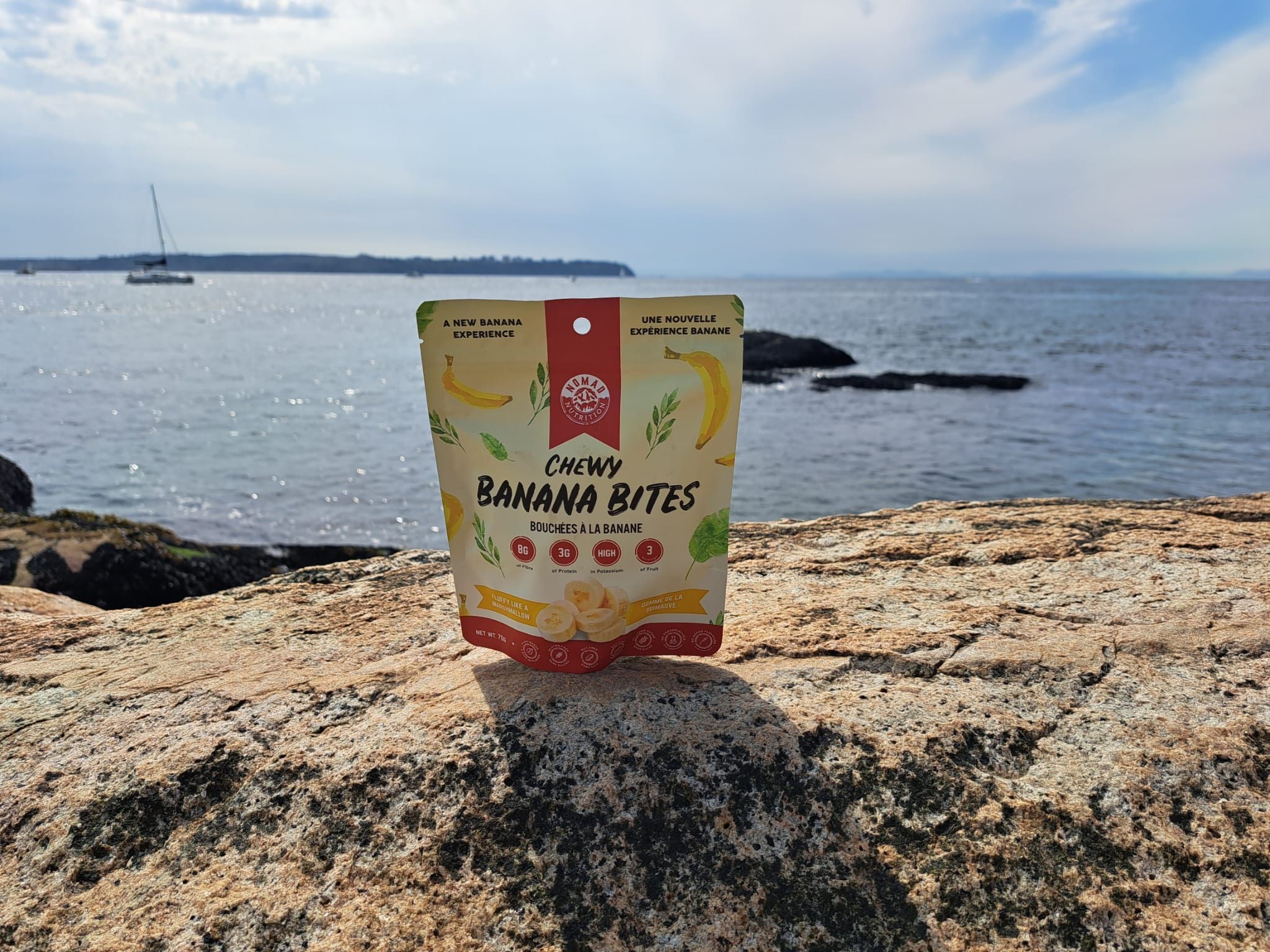 Nomad Nutrition Dehydrated Chewy Banana Bites
