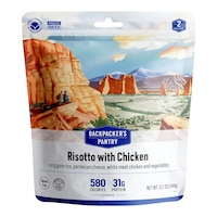 Backpacker's Pantry Risotto with Chicken Front_Flat