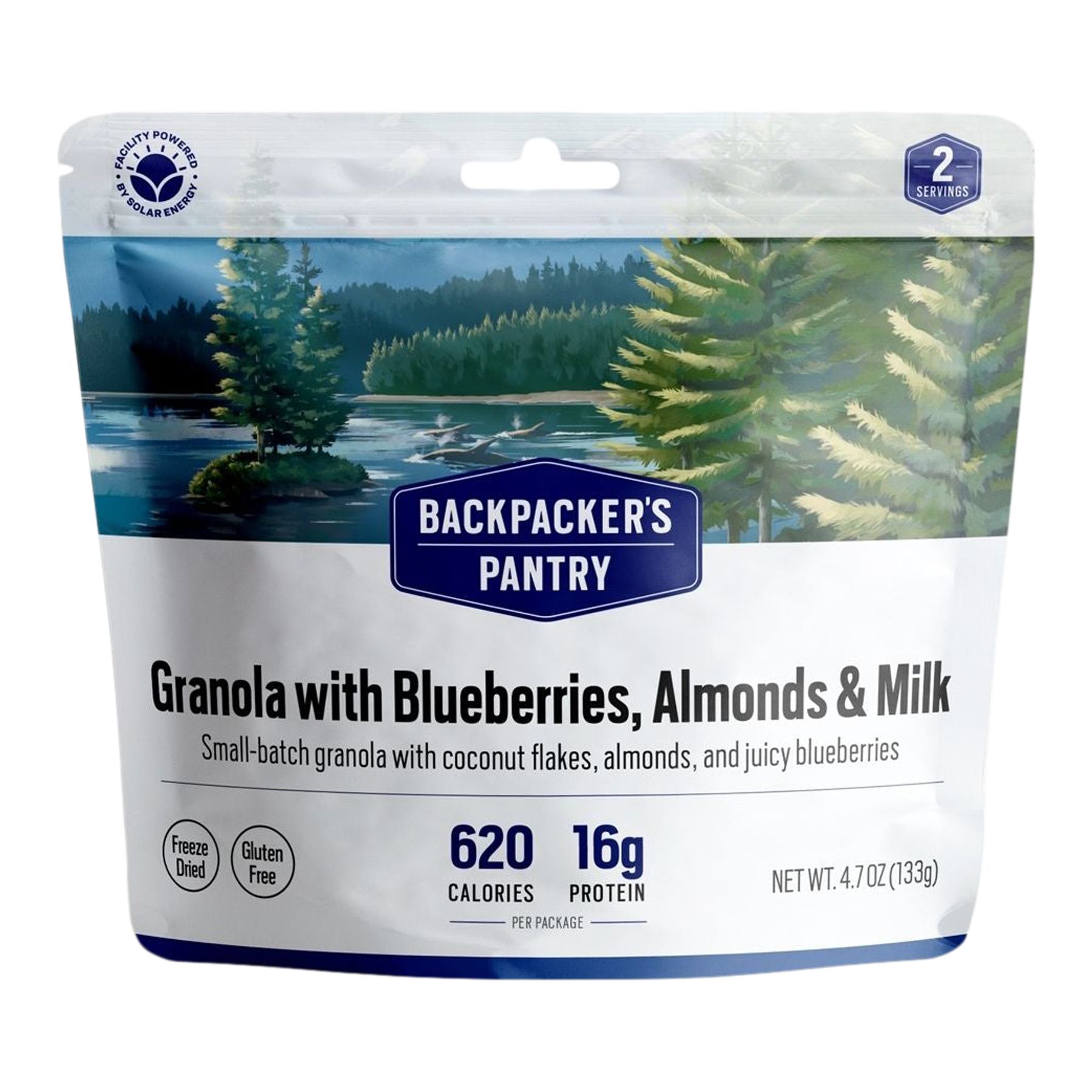 Backpacker's Pantry Granola with Almonds and Milk