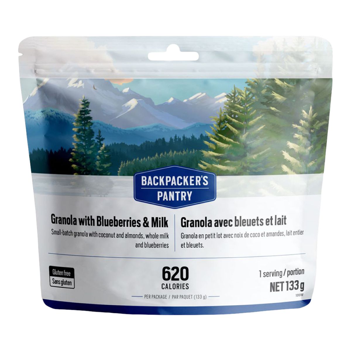 Backpacker's Pantry Granola with Almonds and Milk