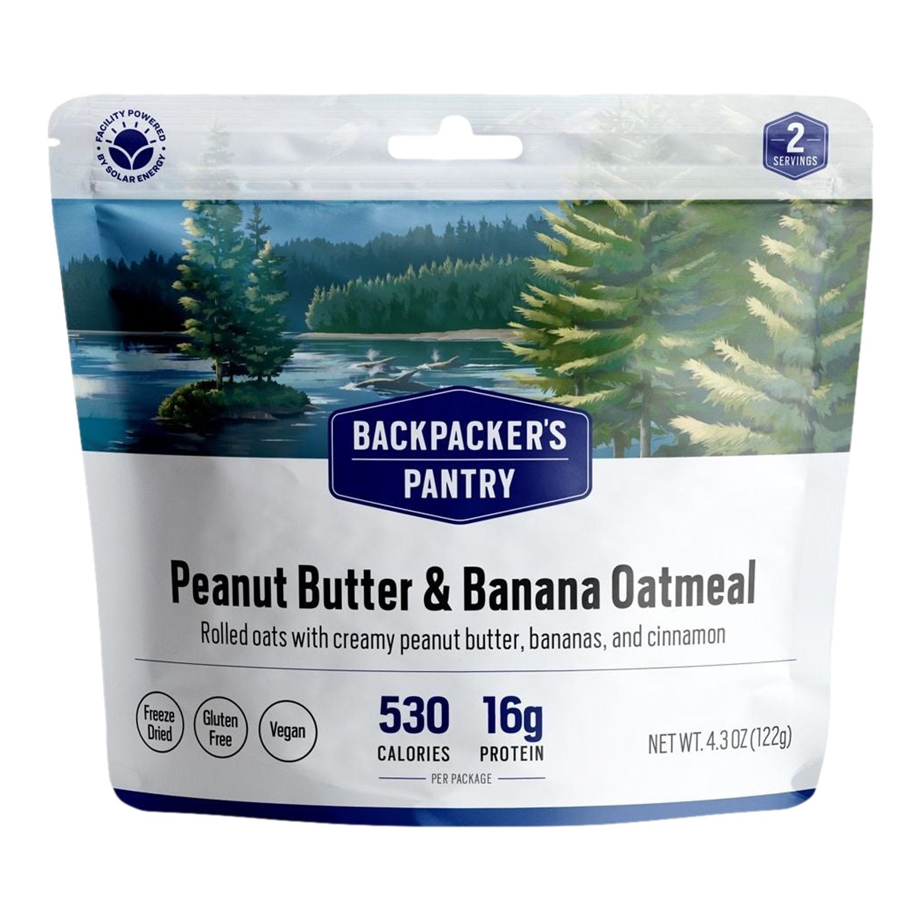 Backpacker's Pantry Peanut Butter and Banana Oatmeal