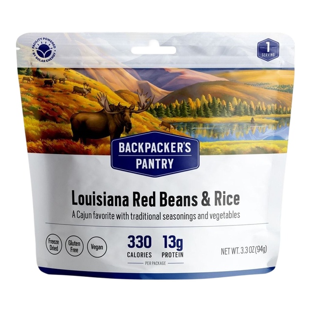 Backpacker's Pantry Louisiana Beans and Rice Front_Flat