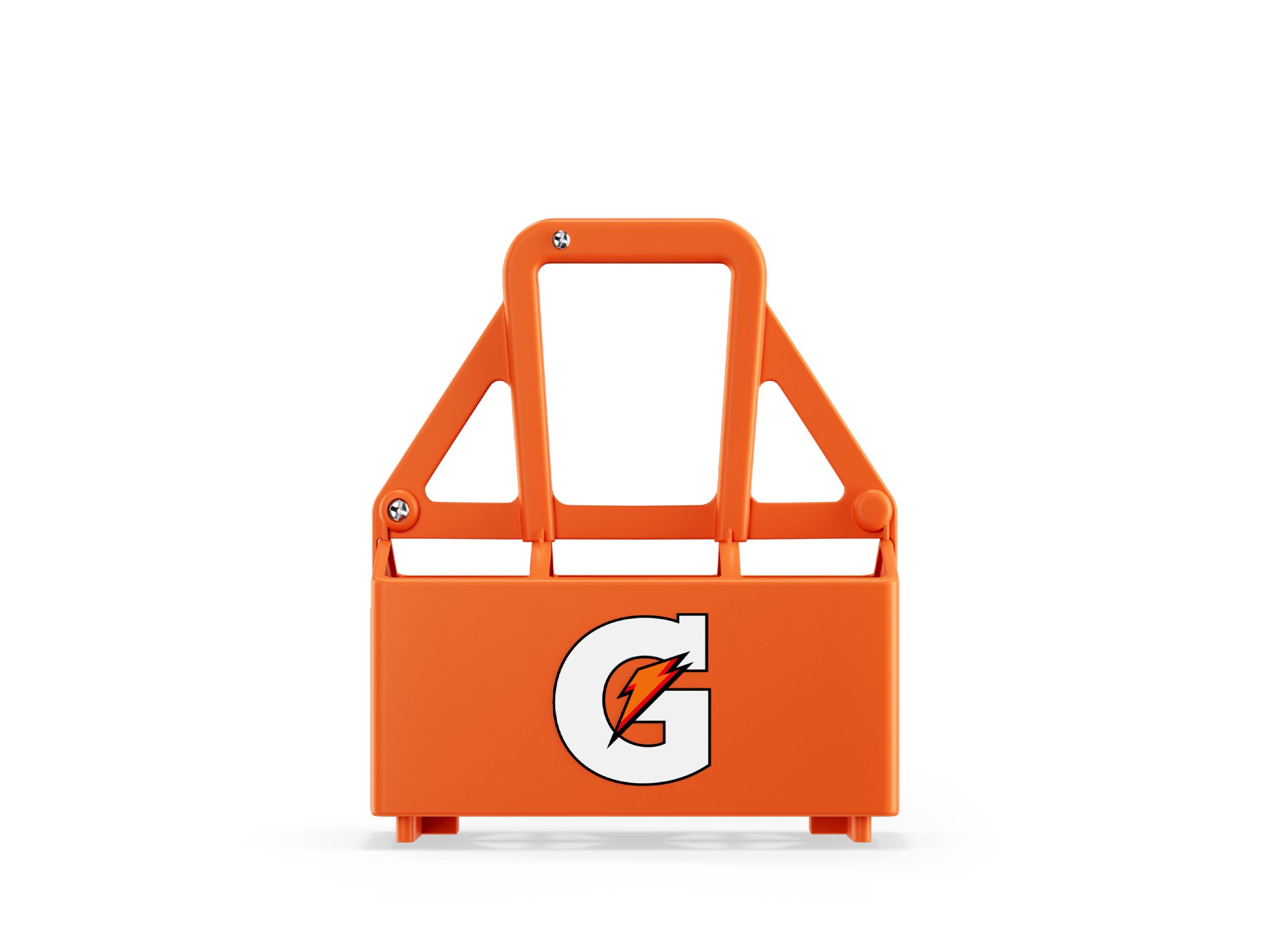 Gatorade Bottle Caddy, Plastic, Holds 6 squeeze bottles (not included) Front_Flat