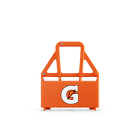 Gatorade Bottle Caddy, Plastic, Holds 6 squeeze bottles (not included) Front_Flat