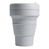 Stojo Pocket Cup 12 oz Mug with Sip Lid Front_Flat