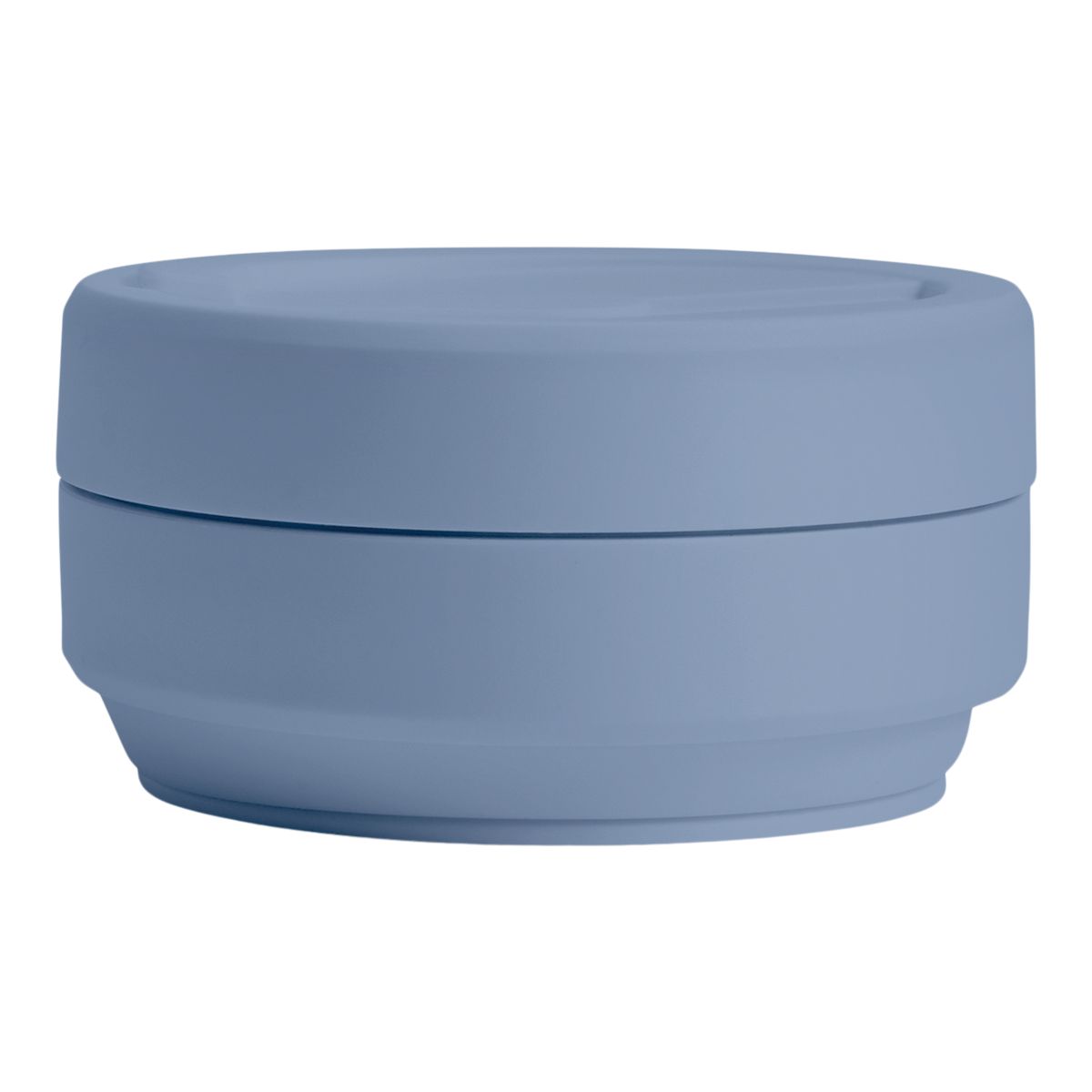 Stojo Biggie Cup 16 oz Mug, Straw Lid, Silicone, Collapsible