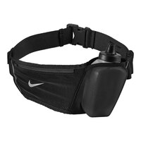 Nike Stride 12 oz Waistpack Bottle Belt, Sport Cap, Plastic, Zip Pocket Front_Flat