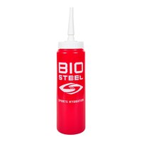 Biosteel Team Water Bottle With Spouted Lid Front_Flat