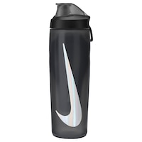 Nike Refuel 24 oz Locking Lid Bottle Front_Three_Fourths_Angled_Left