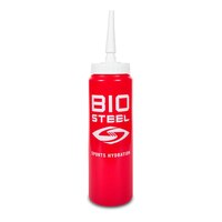 Biosteel Team Water Bottle With Spouted Lid Front_Flat