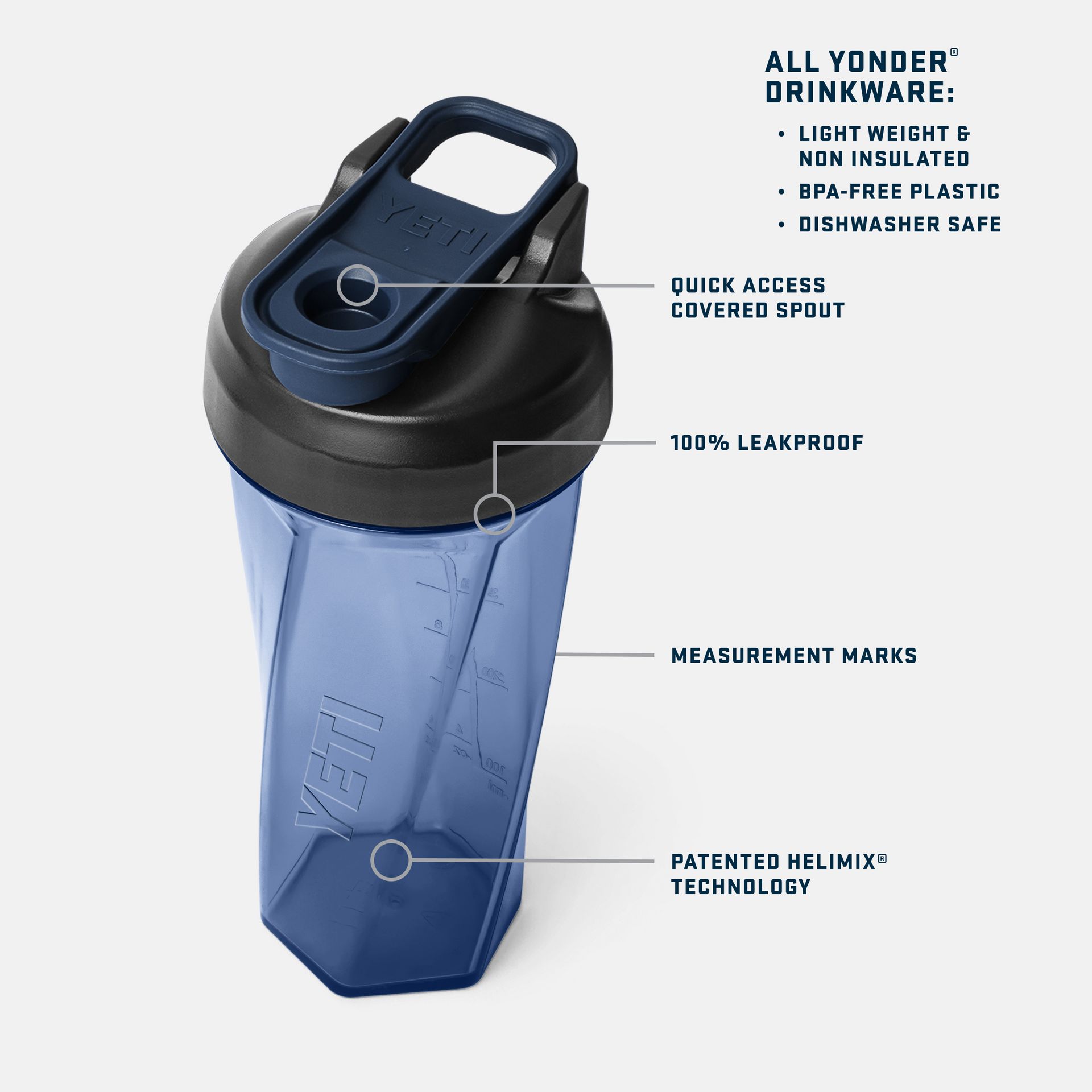 YETI Yonder 27 oz Shaker Bottle