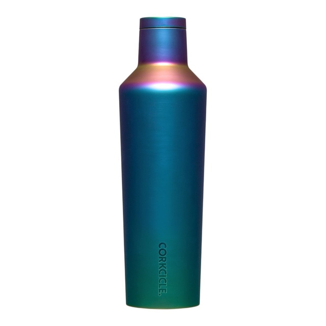 Corkcicle Canteen 16 oz Water Bottle , Screw Cap, Insulated Stainless Steel Front_Flat