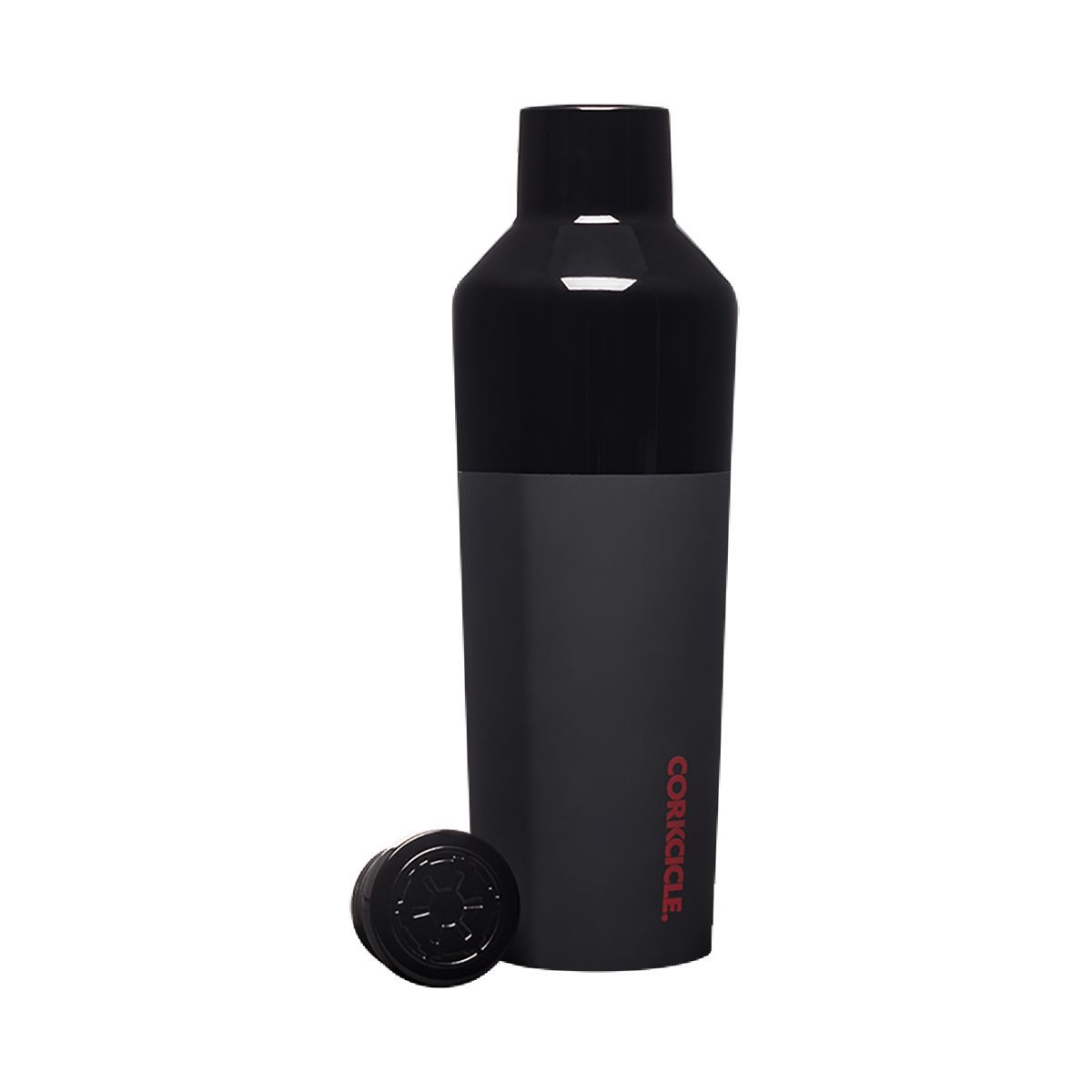 Corkcicle Star Wars Darth Vader Disney Canteen 16 oz Water Bottle, Screw Cap, Insulated Stainless Steel