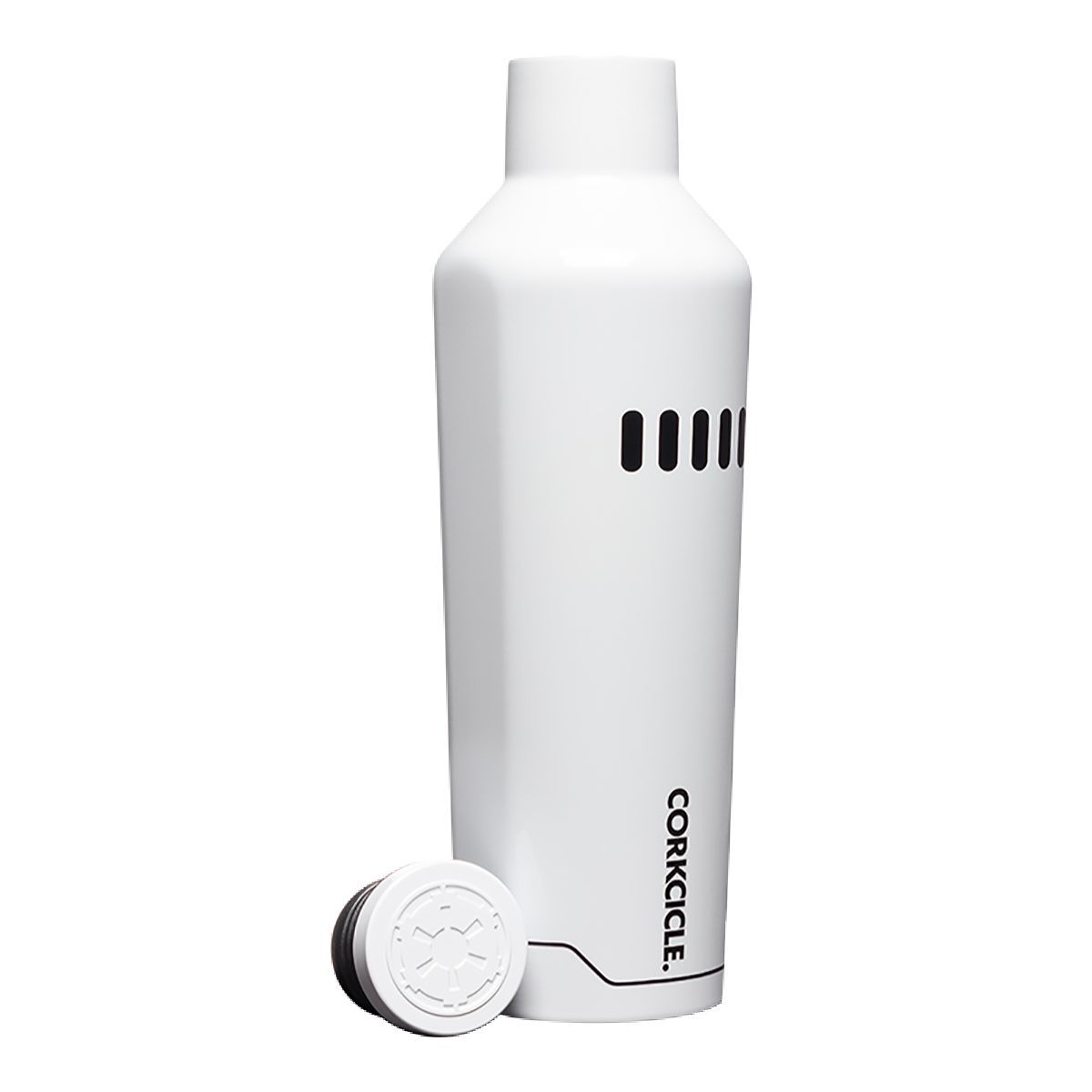 Corkcicle Star Wars Storm Trooper Disney Canteen 16 oz Water Bottle, Screw Cap, Insulated Stainless Steel