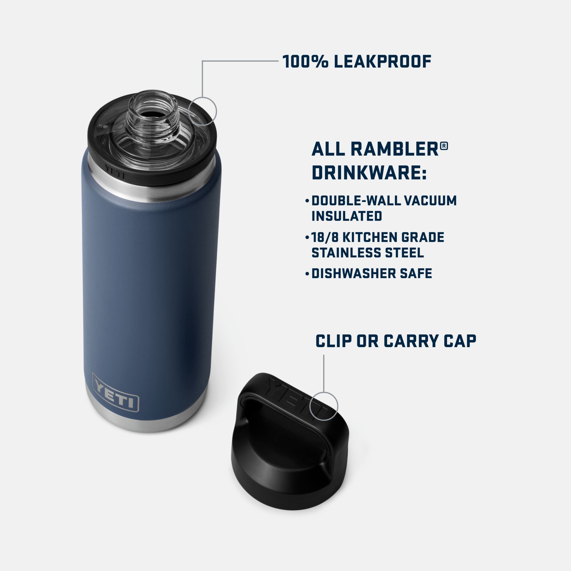 YETI Rambler® 26 oz Chug Water Bottle