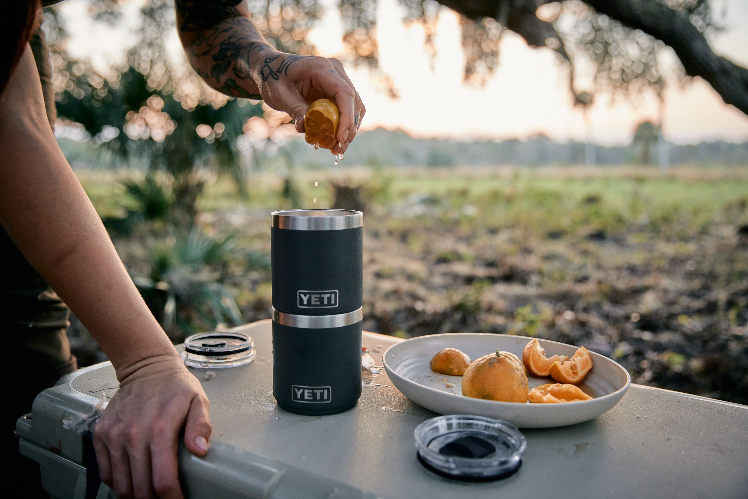 YETI Rambler Lowball 10 oz Tumbler with Sliding Lid