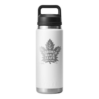 YETI Rambler® Maple Leafs® 26 oz Water Bottle Front_Flat