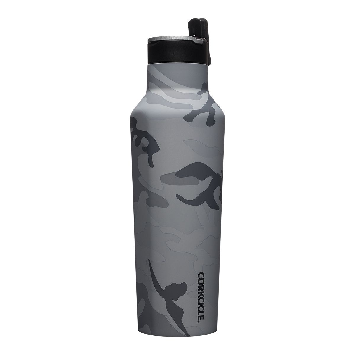 Corkcicle Sport Canteen 20 oz Water Bottle , Straw Lid, Insulated Stainless Steel