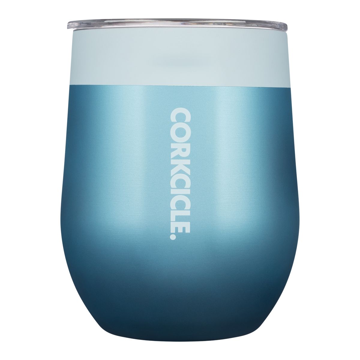 Corkcicle Stemless 12 oz Wine Tumbler, Sliding Lid, Insulated Stainless Steel
